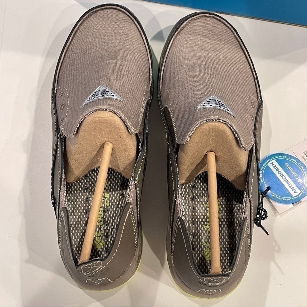 Columbia Men's PFG Bahama Vent Slip On Boat Fishing Shoes Kettle Brown NWT - Picture 11 of 16